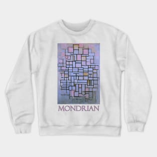 Composition No.6 by Piet Mondrian Crewneck Sweatshirt